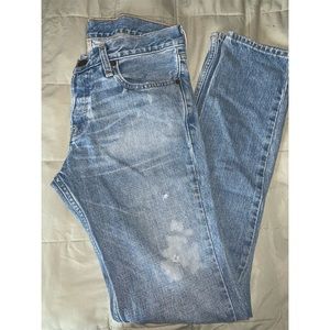 Men’s gently used Hollister Skinny jeans lightwash